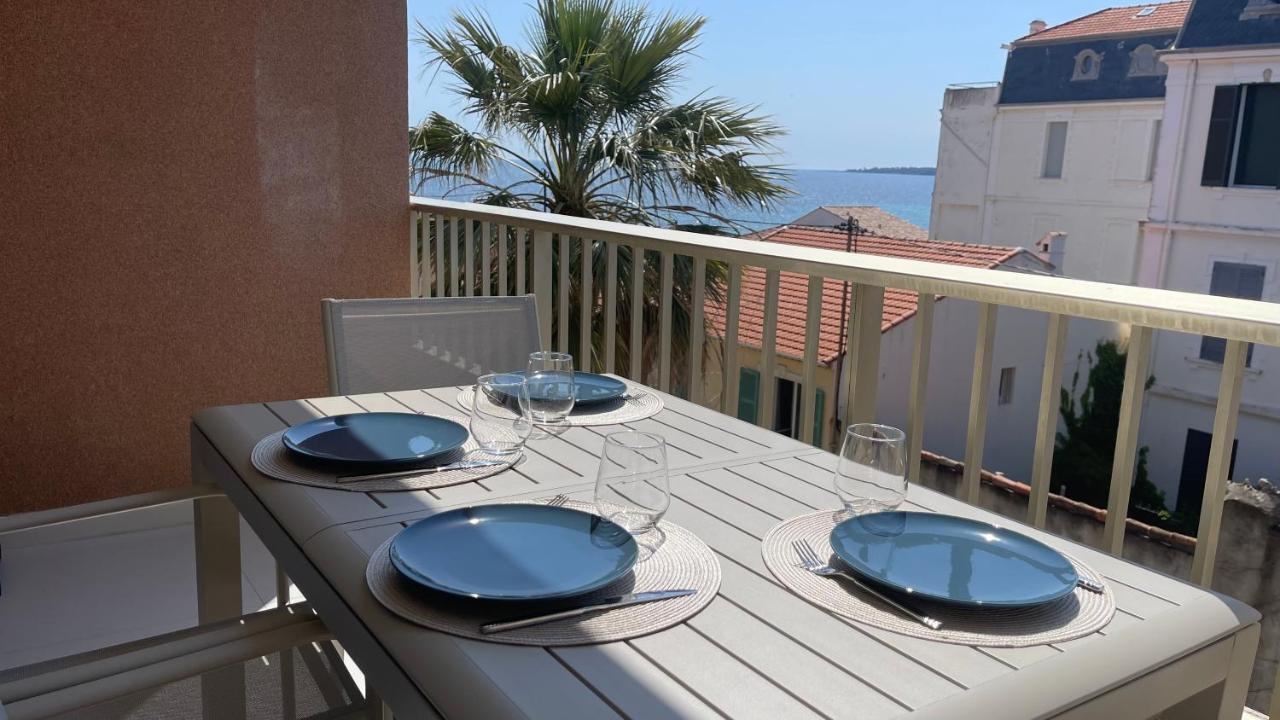 Cannes Pointe Croisette : Superbe Logement Vue Mer Luaran gambar